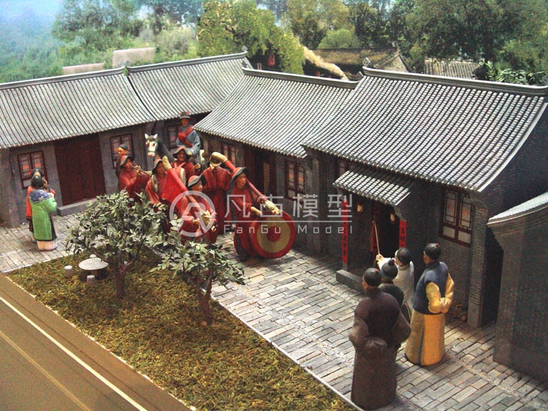 s民俗景觀模型